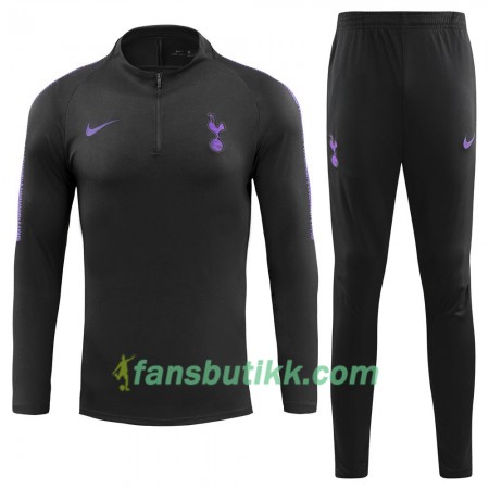 Tottenham Hotspur Trenings Collegegenser Set Svart 2018-2019